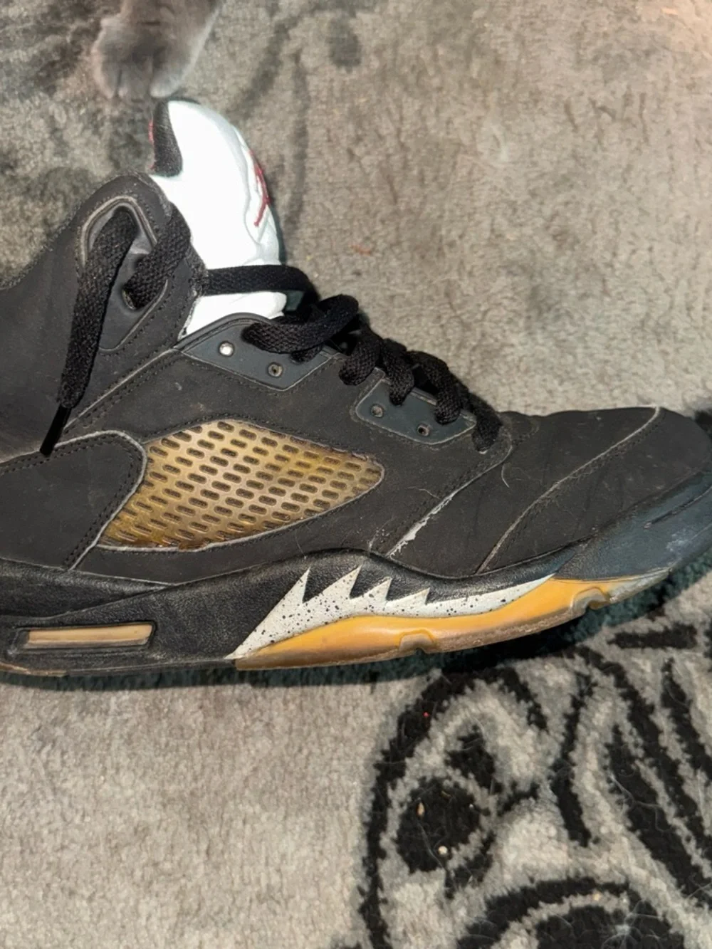 Jordan 5 Retro Black metallic (10.5)
